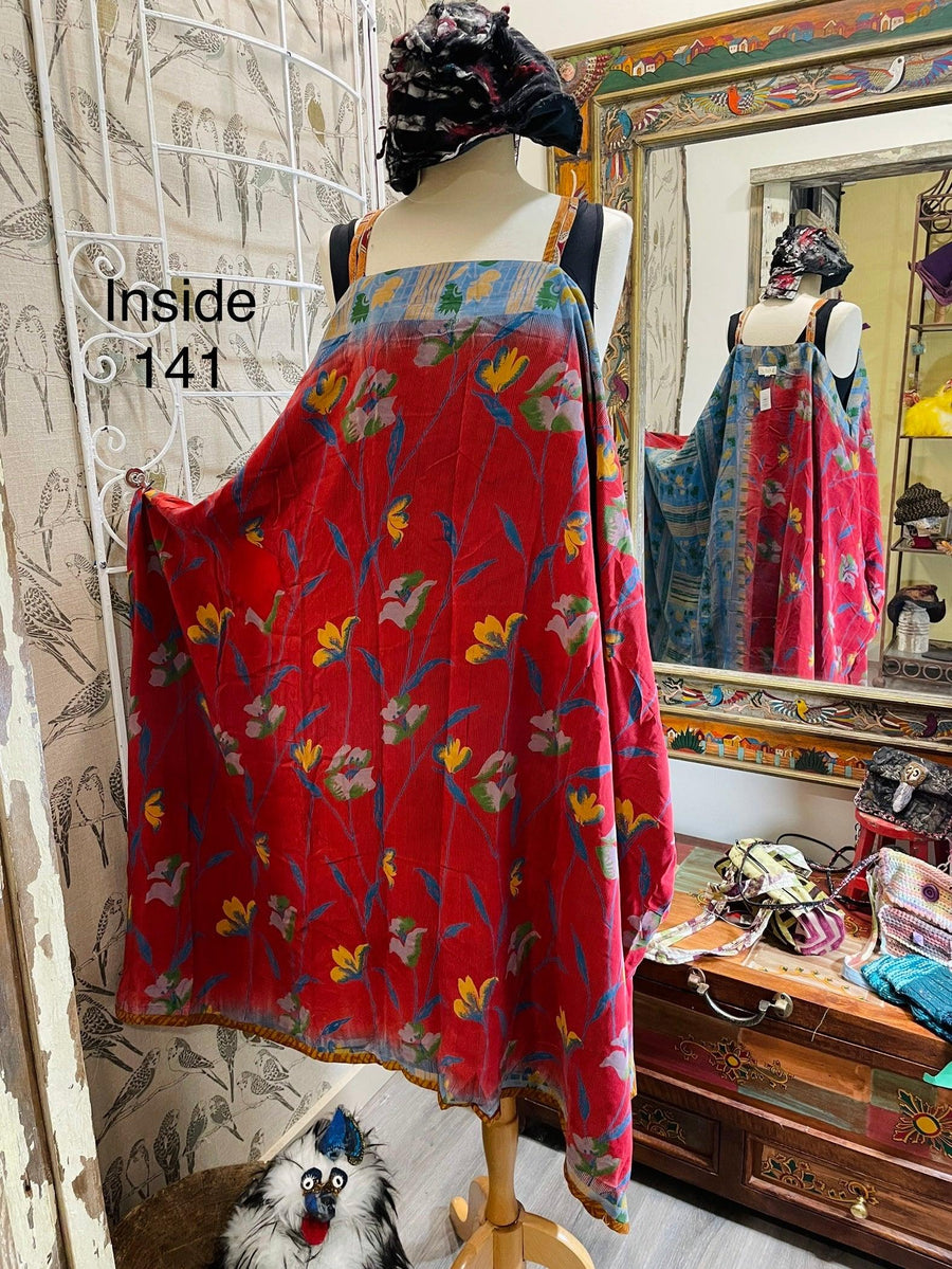 Silk Gonna Shine Maxi Dress by Kantha Bae One Size - Robin Boutique-Boutique 