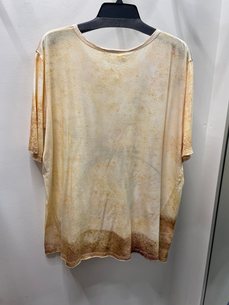 Driftwood Day Tee in Goose/Duck Print by Paper Lace