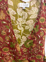 Duality Sari Harmony Wide Leg Jumpsuit #1033 by Kantha Bae