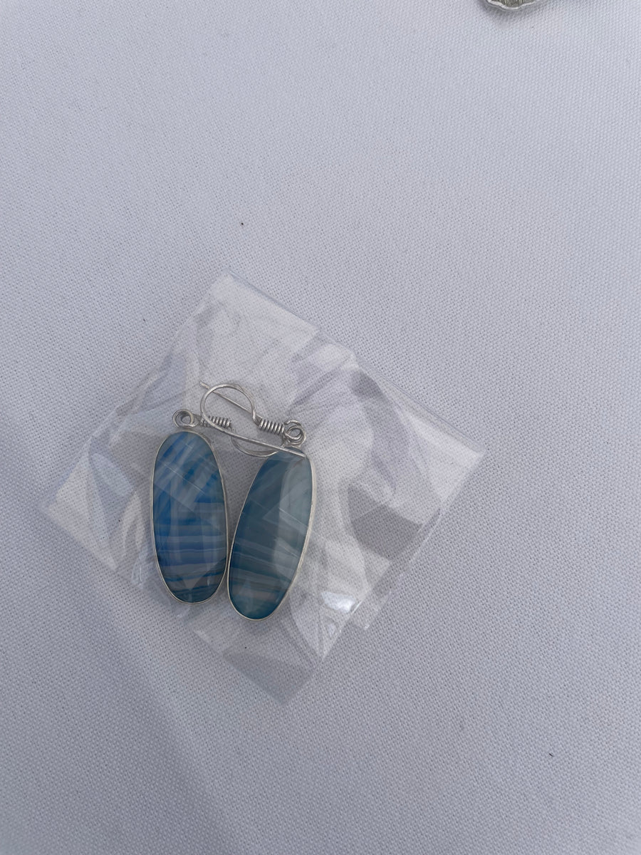 Stone Drop Earrings