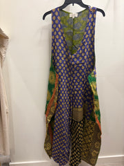 Duality Sari Harmony Wide Leg Jumpsuit #1039 by Kantha Bae