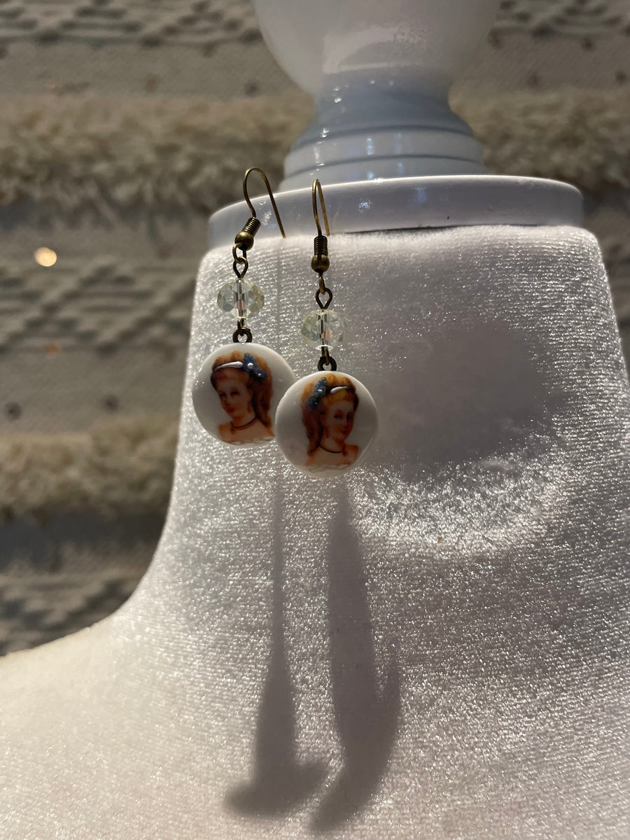 Marie Antoinette Earrings by Gina