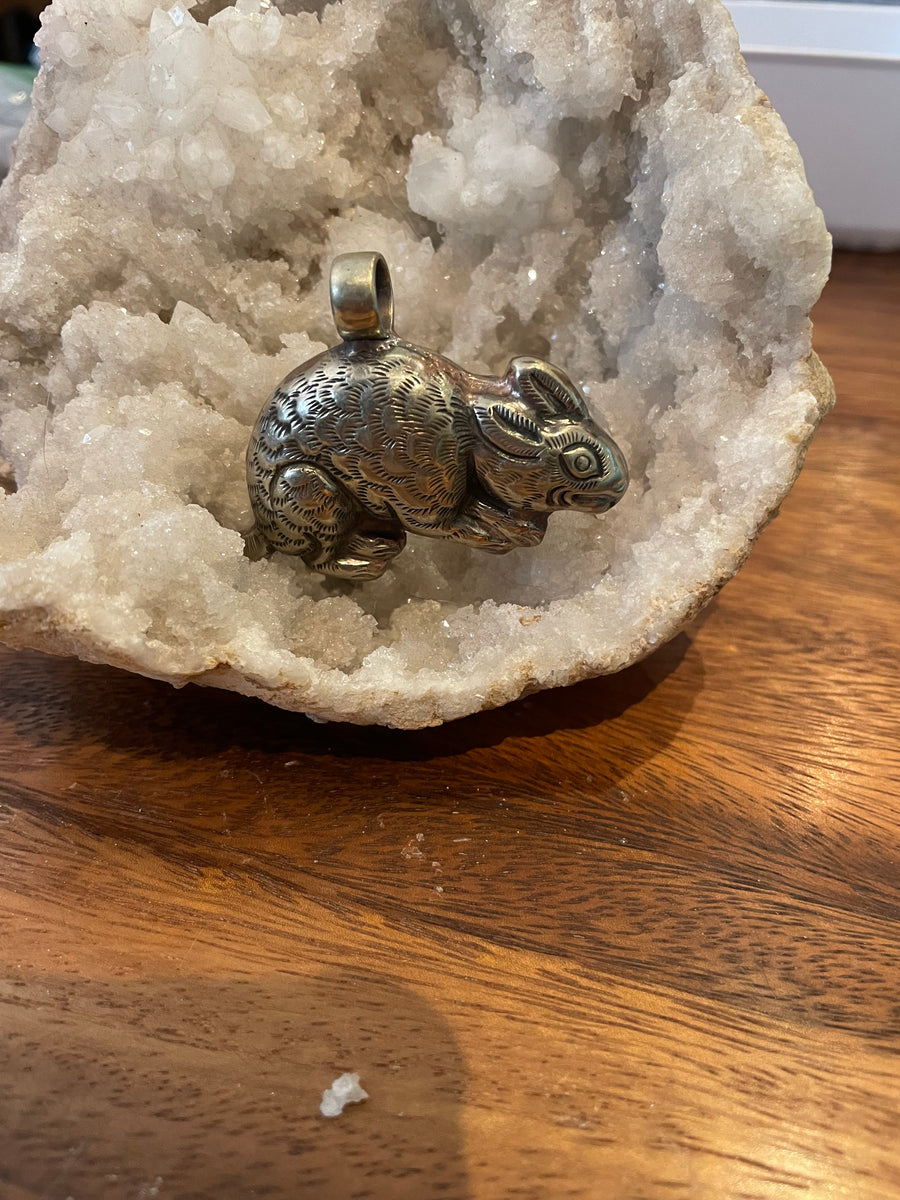 Pendant Only Pearl Bunny