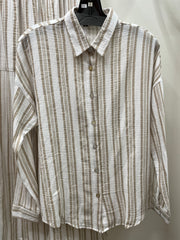 Coastal Chic Gauze Button Top