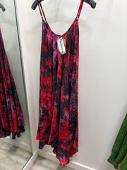 Crepe Sari Moonchild Slip Dress #045 by Kantha Bae
