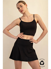 Buttery Pleat Skort