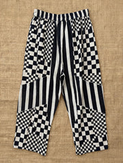 Harlequinn Harem Patchwork Pant