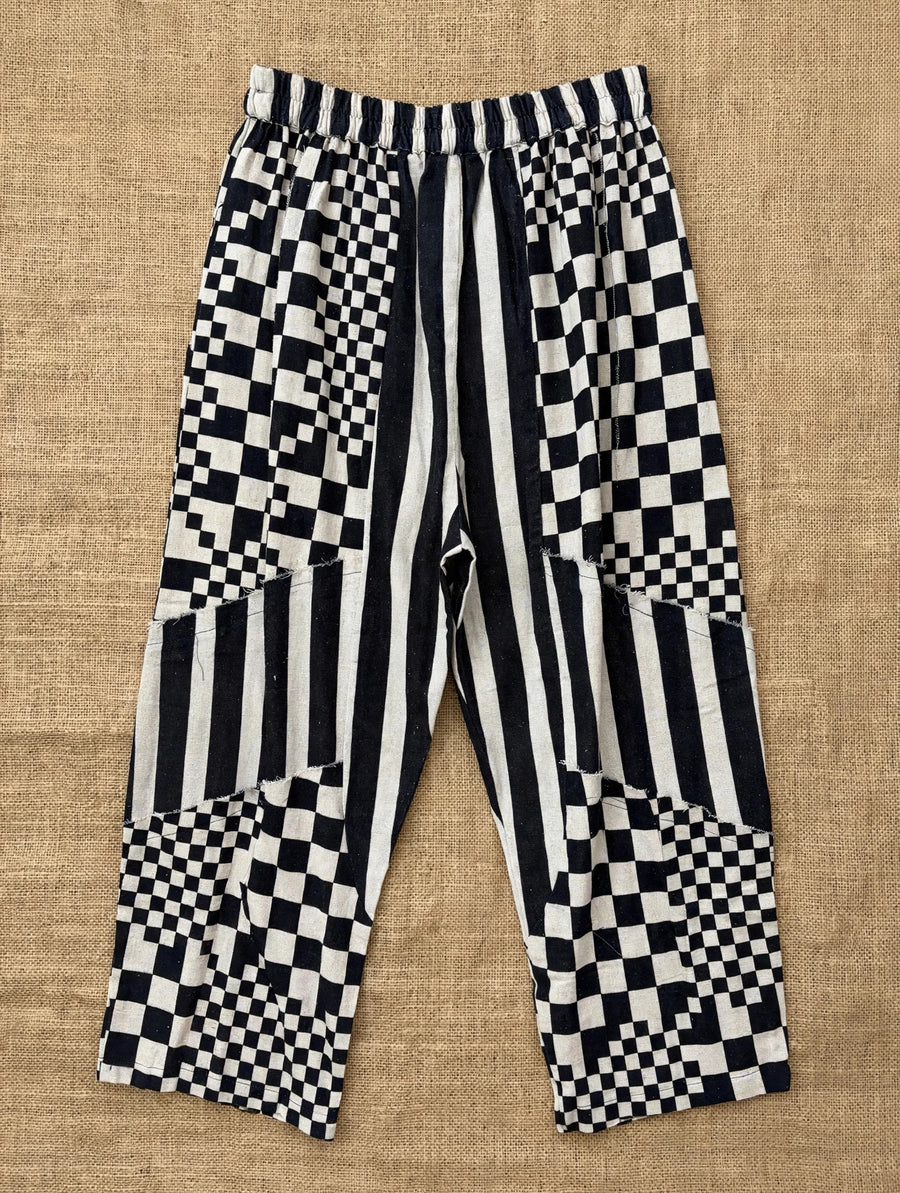 Harlequinn Harem Patchwork Pant