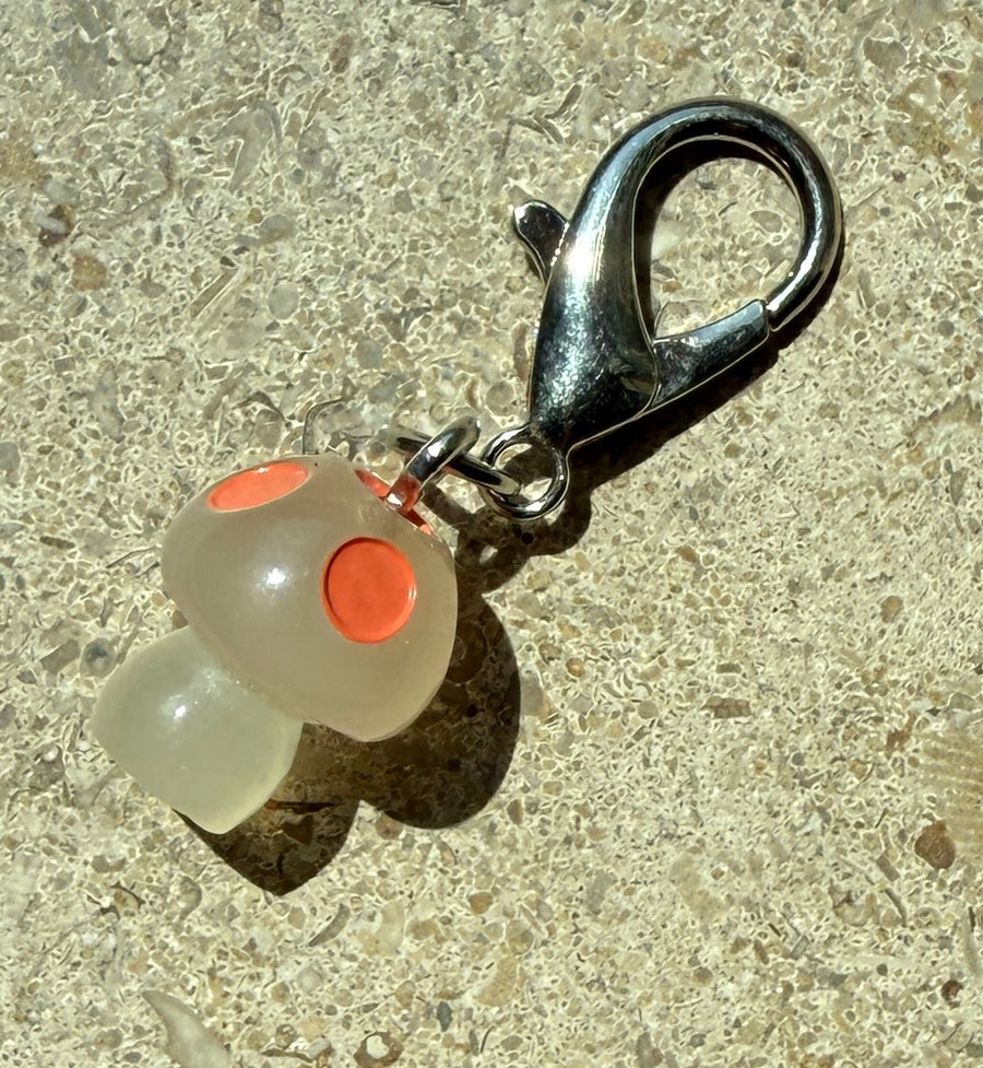 Luminous Dot Mushroom Charms Robin Boutique