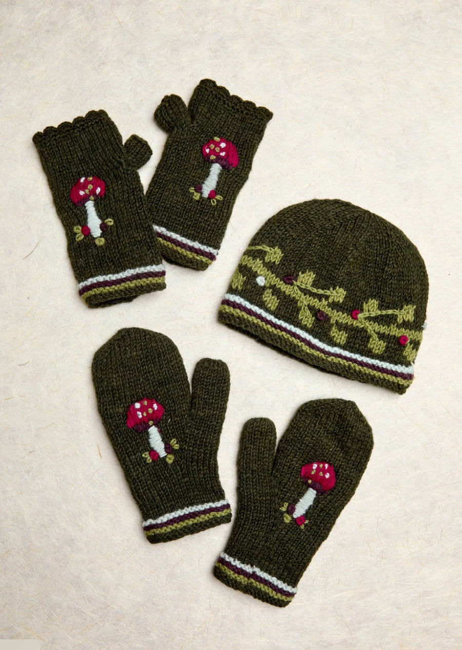 Lydia Blackpine Knit Beanie By Many Hands