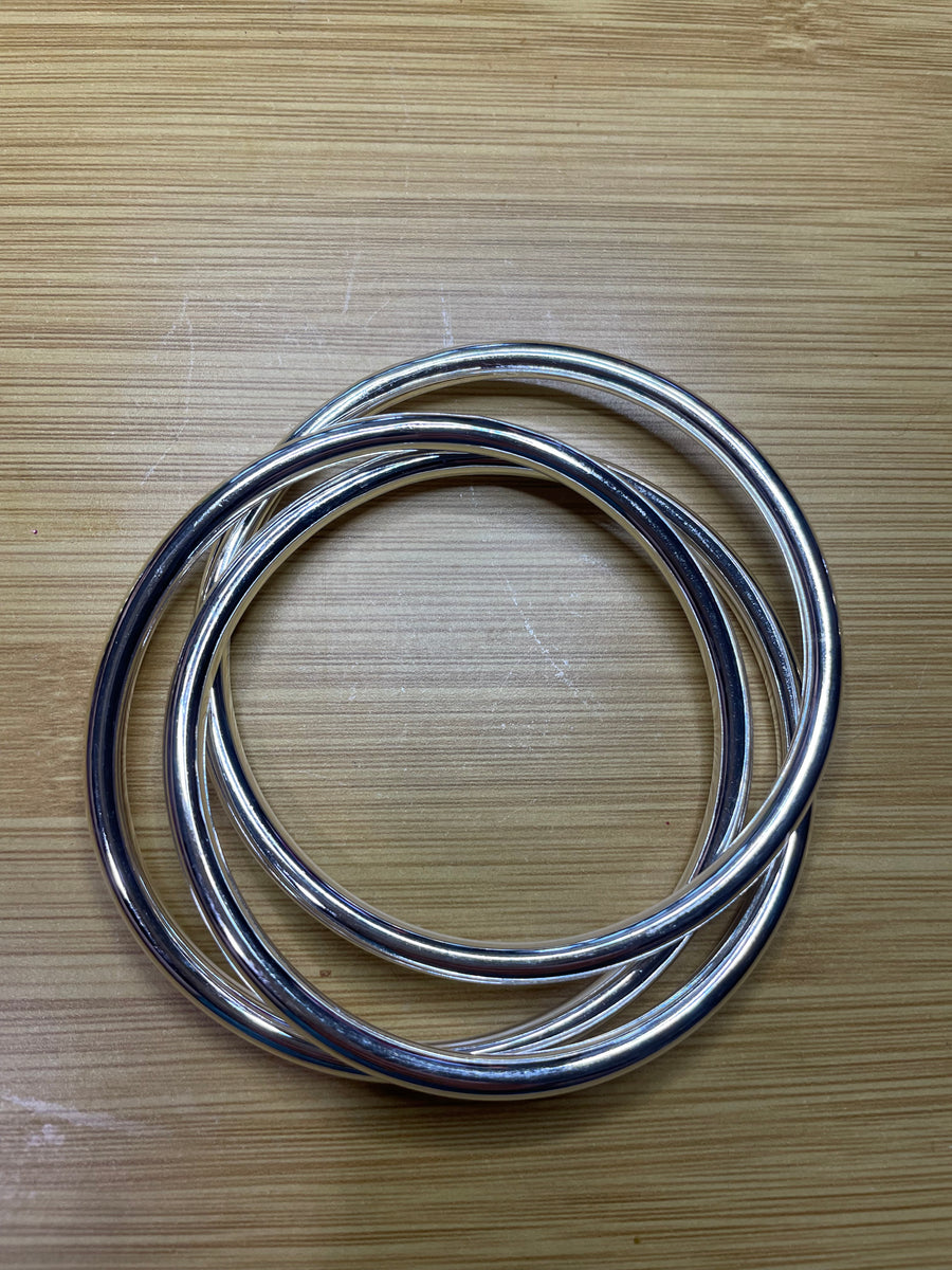Triple Twist Bangle