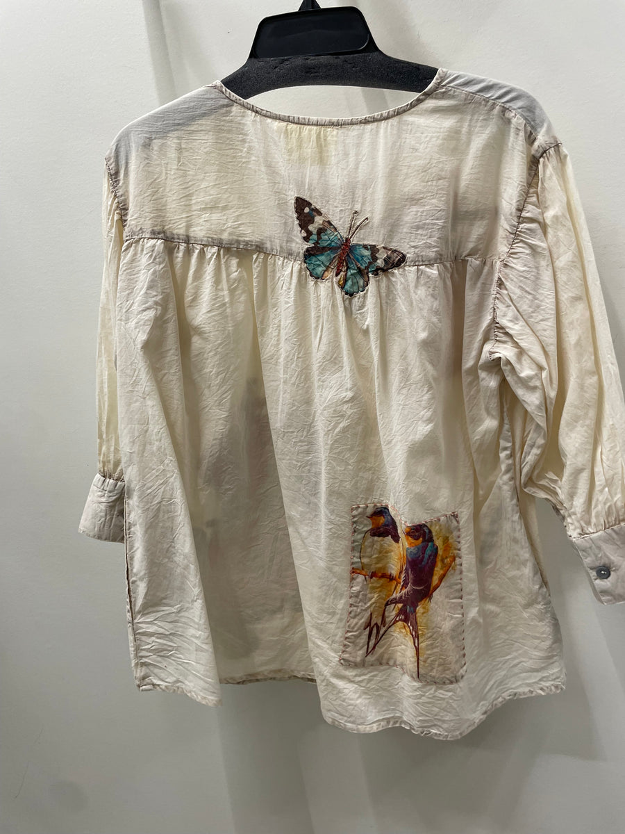 Garden Flutter Vibes Top by Paper Lace