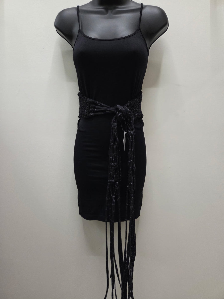 Handmade Robin Obi belt in Recycled T Shirt Yarn Robin Boutique
