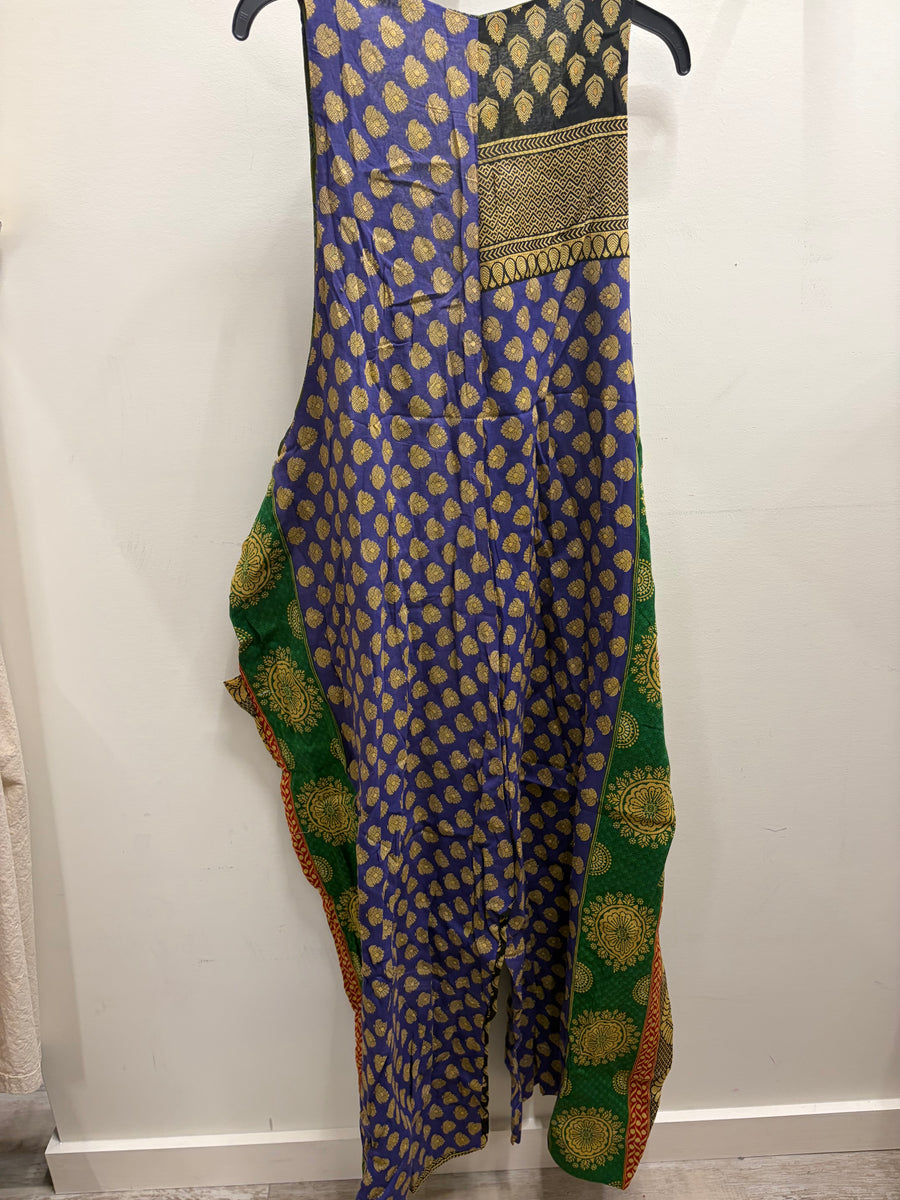 Duality Sari Harmony Wide Leg Jumpsuit #1039 by Kantha Bae