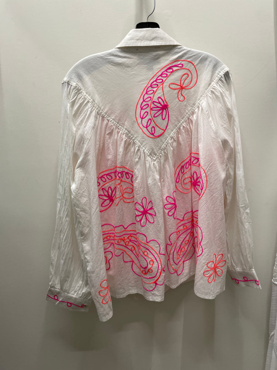 Slub Paisley Top