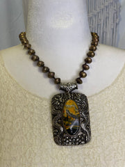 Bumble Bee Dragon Short Necklace