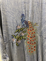 Peacock Meadow Duster Dress by Paper Lace Robin Boutique