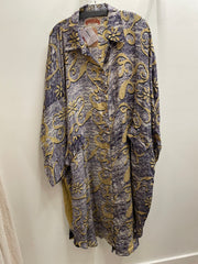Crepe Sari Free To Be Longsleeve Maxi #121 by Kantha Bae