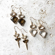 Gemstone Drop Earrings