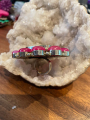 Sleepy Cat Adjustable Ring