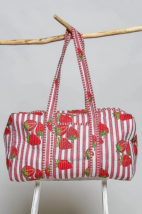 Front Pocket Quilted Adjustable Strap Bag by POL