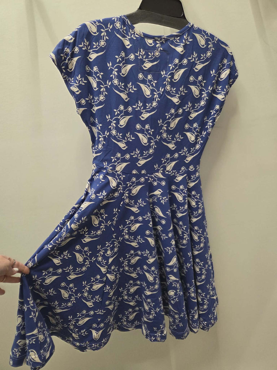Besi Dress in Chickadee Print by Effie's Heart