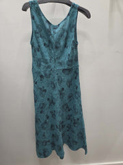 Aqua Daydream Linen Dress