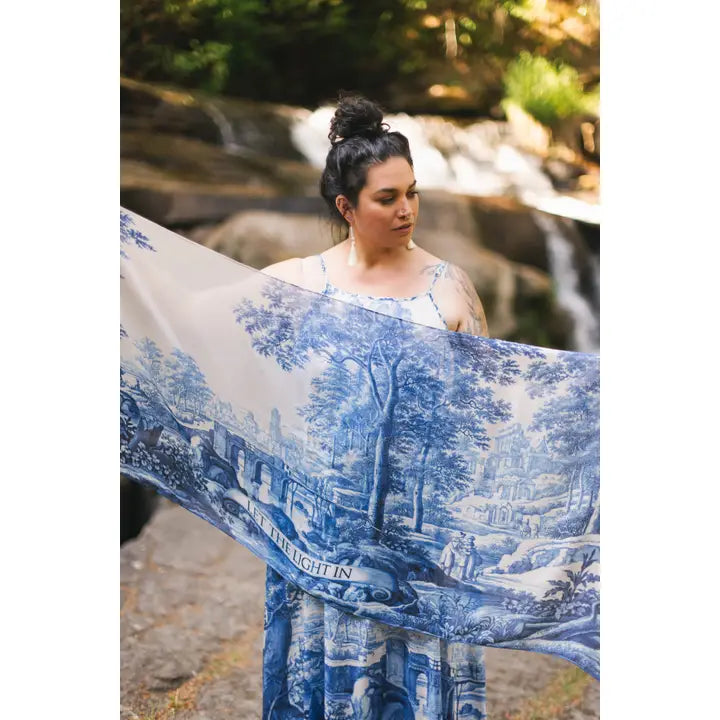 Let The Light In Bohemian Scarf by Market of Stars Robin Boutique