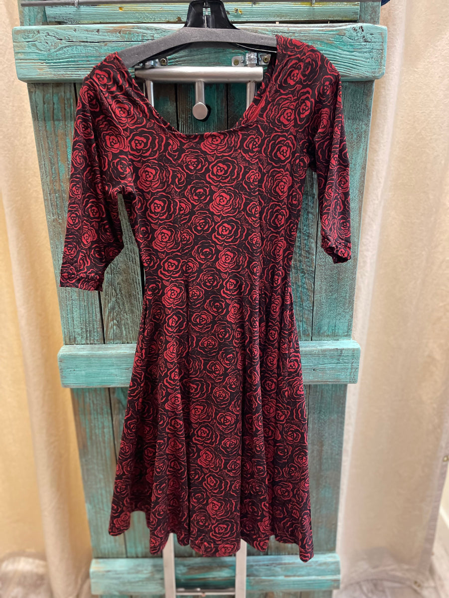 Erandeny Dress in Camellia Print by Effie's Heart