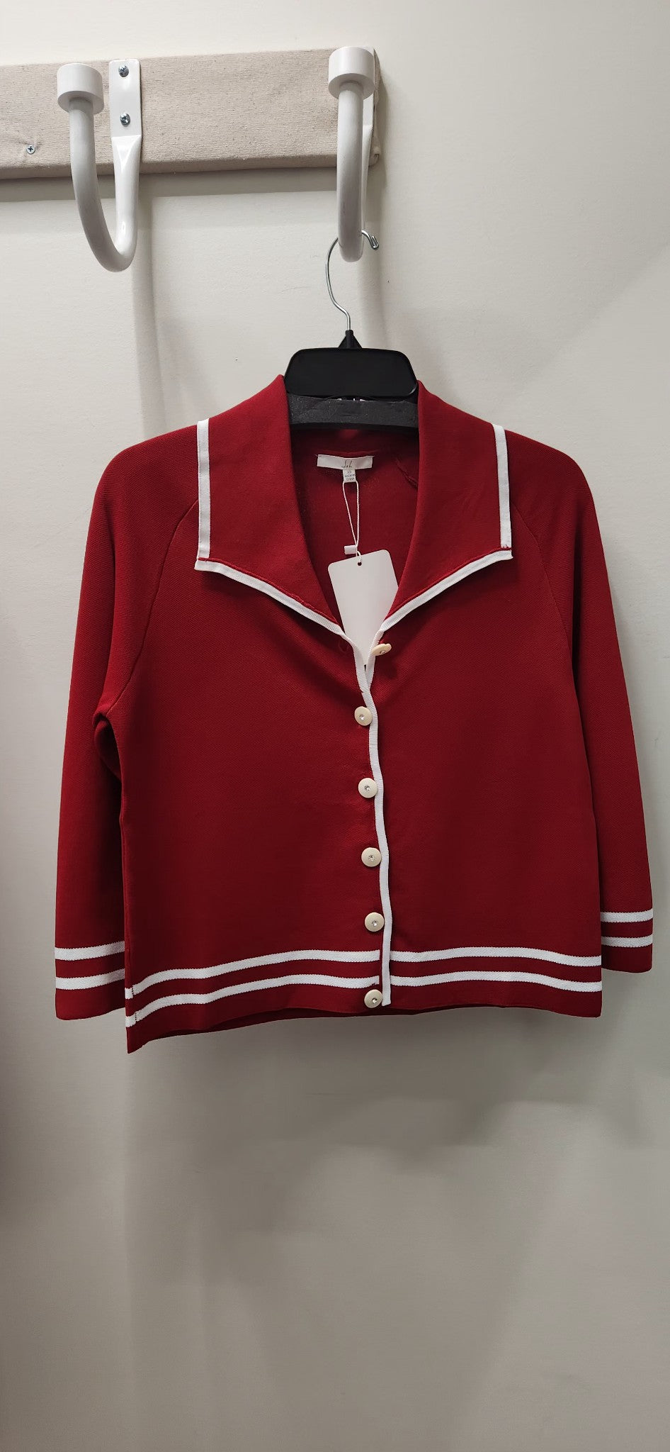 Jacket in Red by Joh Robin Boutique
