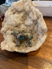 Pendant Only Turquoise Ram