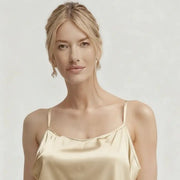 Stretch Satin Cami with Adjustable Straps by EllyNDale