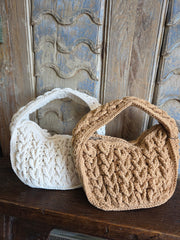 Crochet Knit Handbag Robin Boutique
