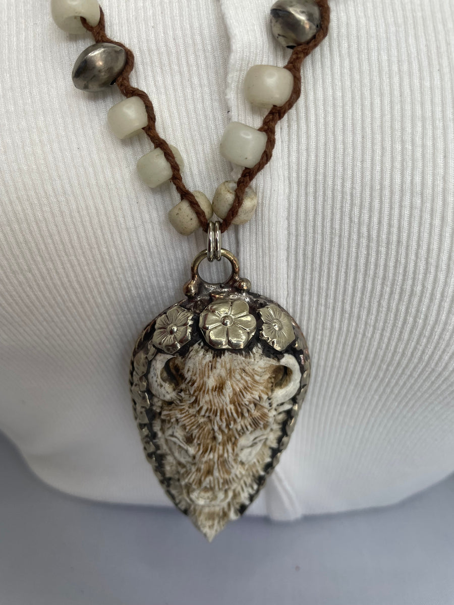 Buffalo Necklace by Tara Gasparin
