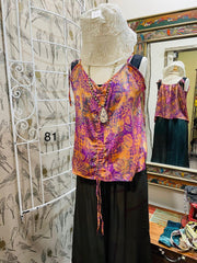 Silk Butterfly Tank by Kantha Bae One Size - Robin Boutique-Boutique 