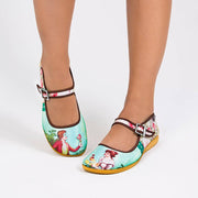 Chocolaticas® Poesia Cortesana Women's Mary Jane Flat