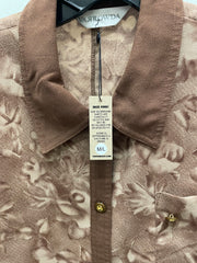 Reworked Flowy Crop Button Down #109