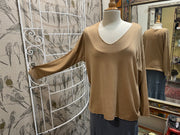 Drapey V-Neck Sweater by Venti6 900657 - Robin Boutique-Boutique 