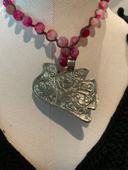 Carved Bird Necklace by Tara Gasparian Robin Boutique
