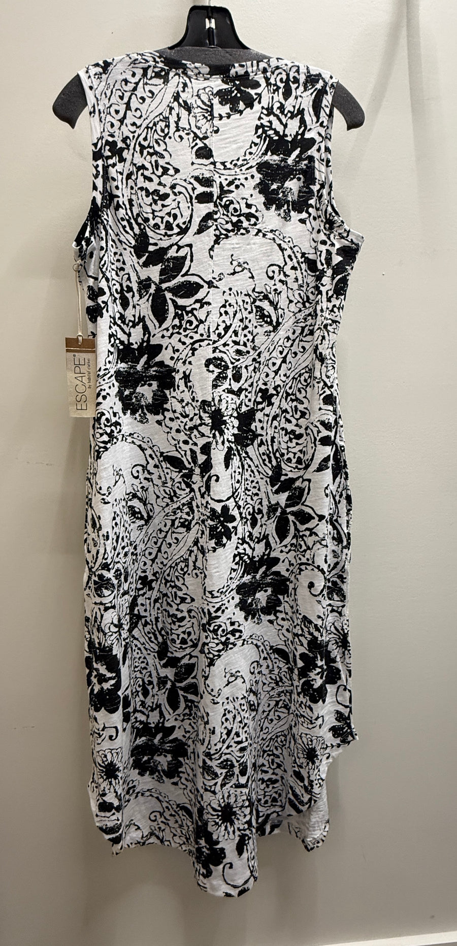 Paisley Scroll Cotton Sleeveless Dress by Escape