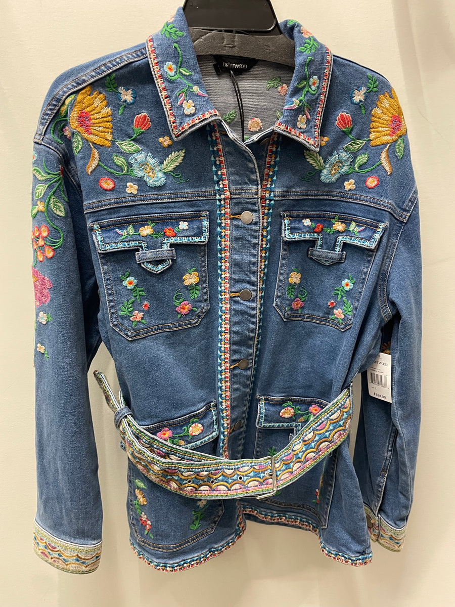 Gardenia Foulard Jacket by Driftwood