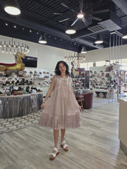 Vintage Lace Accent Dress by Paper Lace
