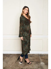 Flocked Kimono by Paparazzi