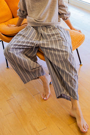 Gathered Cotton Wide Leg Pant by Cotiera Rae Mode CP6047 Robin Boutique
