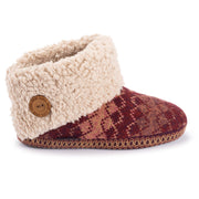 MUK LUKS Women's Melinda Bootie Slipper