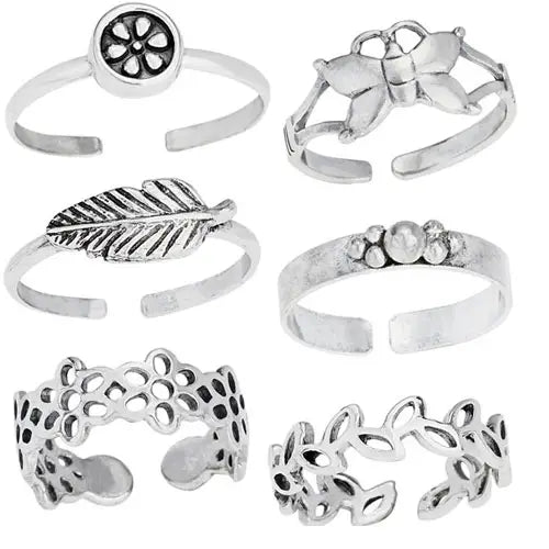Nature Toes Toe Ring Set