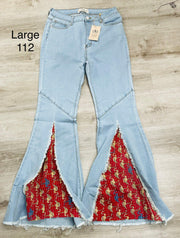 Upcycled Denim Dorito Bell by Kantha Bae - Robin Boutique-Boutique 