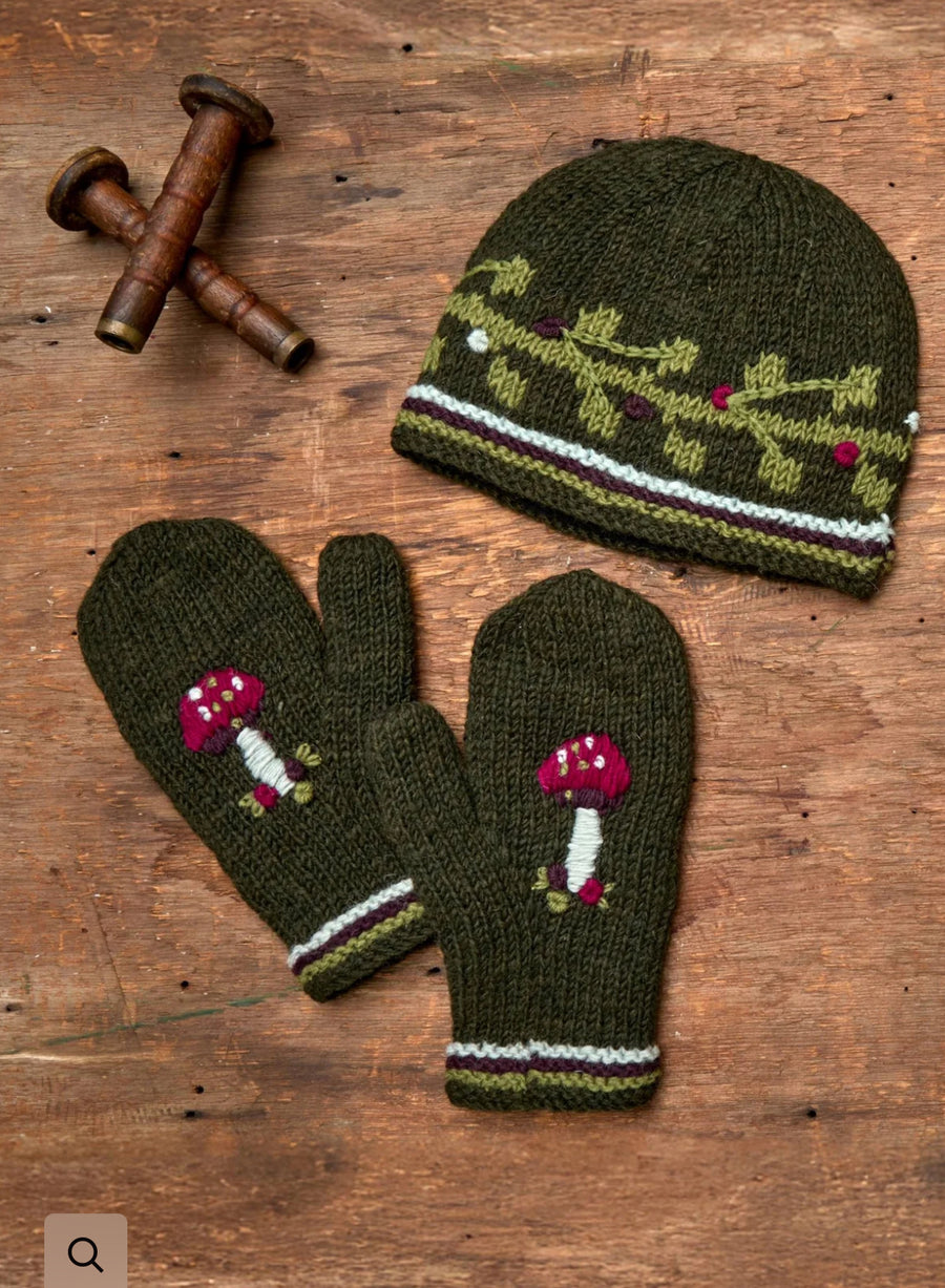 Lydia Blackpine Knit Beanie By Many Hands