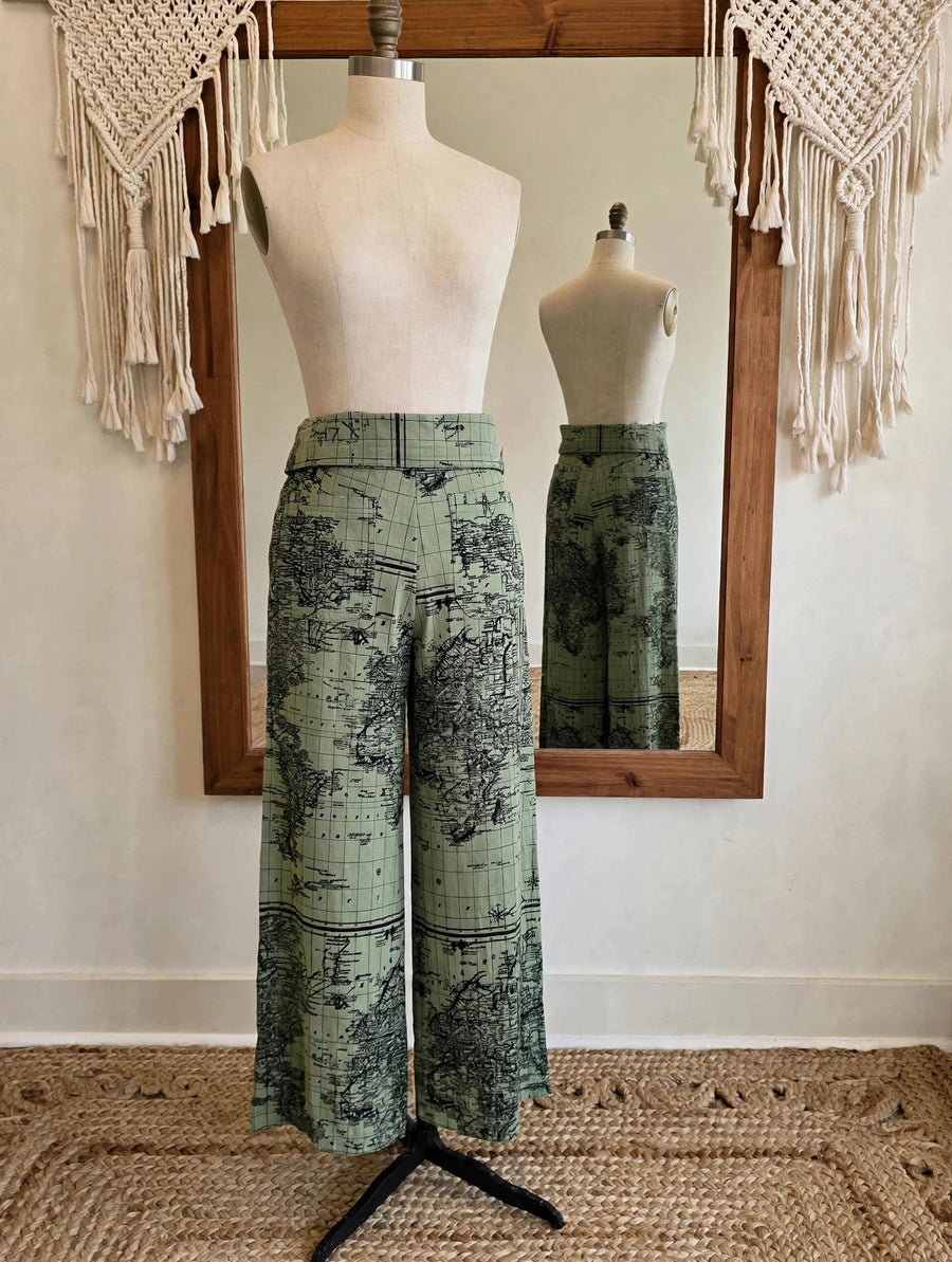 Dolores Pants in Atlas Print by Effie's Heart
