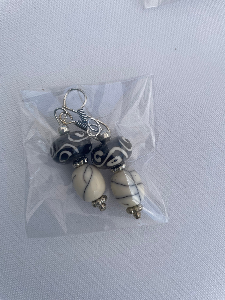 Copal Double Stacked Earrings